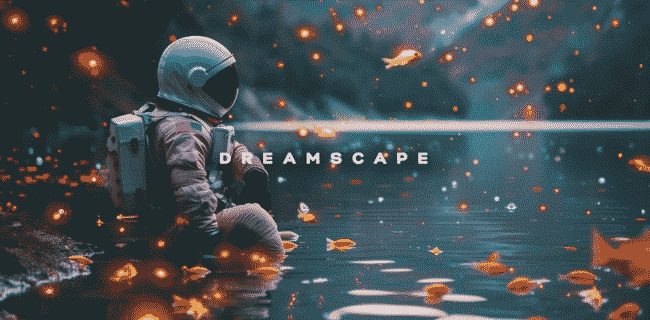 Dreamscape And Some Gold Fish